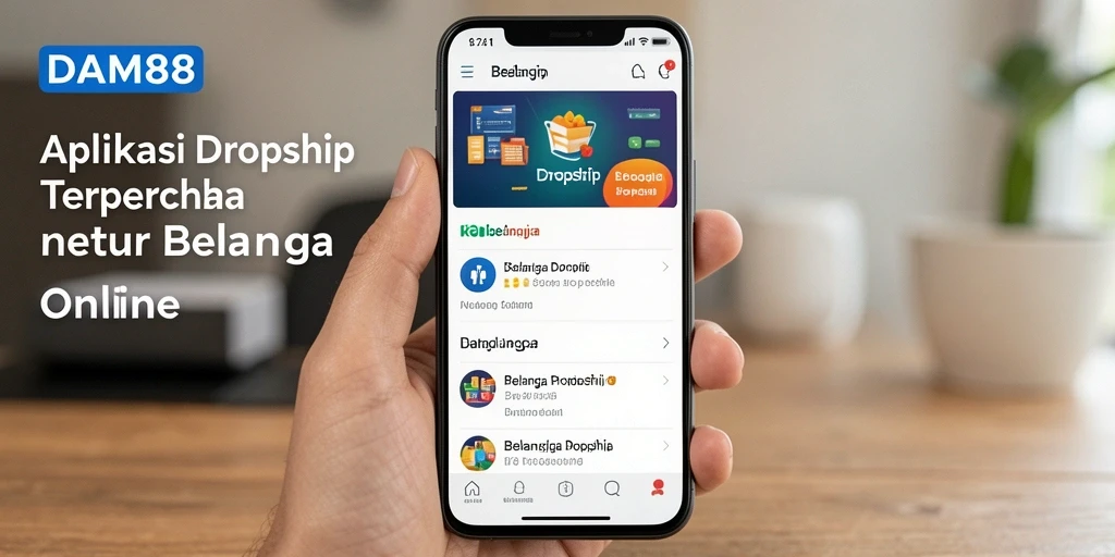 Tampilan antarmuka intuitif DAM88 untuk pengalaman belanja yang lebih baik.