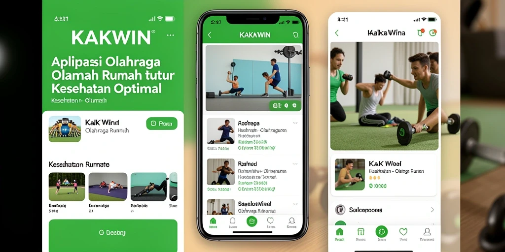 Tampilan antarmuka aplikasi KAKWIN yang intuitif dan mudah digunakan.