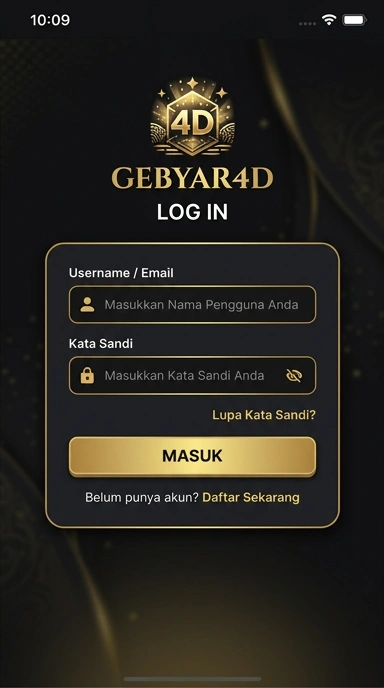 Masuk Akun gebyar4d untuk Pengguna Android